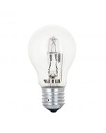 Halogenlampa Normal E27 230V Klar 28W