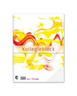 Kollegieblock A4 60g rutat TF