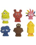 Babblarna figurer naturgummi 6/fp