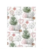 Julpapper 38cm x 165m Pinetree