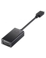 Adapter HP USB-C - VGA hane-hona svart