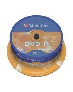 DVD-R VERBATIM 4,7GB 25/FP