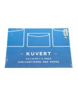 Kuvert konsument C4 vit Remsa 5/FP