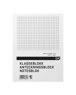 Anteckningsblock A5 100 blad rutat TF