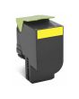Toner LEXMARK 80C2XY0 802XY gul