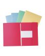 Mapp LYRECO A4 3-klaff 280g gul 50/FP