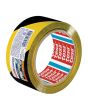 Golvmarkering TESA Prem. 50mm x 66m svart/gul
