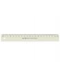 Linjal LINEX 20cm naturmaterial
