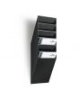 Blankettfack Flexiboxx A4S 6-fack svart