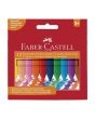 Plastkrita FABER CASTELL trekantig 12/FP