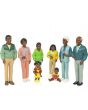 Lekfigurer 2 Afrikansk familj 8/fp