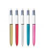 Kulpenna BIC 4 Colours SHINE 1mm