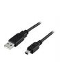 Kabel DELTACO USB - Mini USB 2m svart