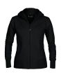 Hooded Cardigan WC03 Dam Svart XS