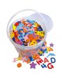 Pappersfigurer i hink 500g