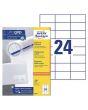 Etikett AVERY 70x37mm 2400/FP