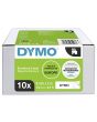 Tape DYMO D1 9mm svart på vit 10/FP