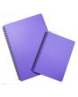 Anteckningsblock PP A5 90bl lila