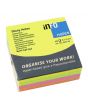 Notes INFO NOTES kub 75x75mm neon