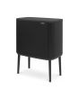 Papperskorg BRABANTIA Bo Touch 3x11L svart