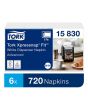 Servett TORK Xpressnap N14 vit 720/FP