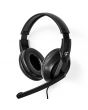 Datorheadset NEDIS CHSTU210BK USB-A/C