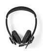 Datorheadset NEDIS CHSTU310BK USB-A/C