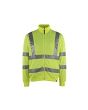 Sweatshirt Med Blixtlås Hi-Vis Gul 3XL