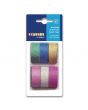 Washitape glitter 3m x 15mm 6/fp