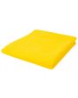 Dekorationsfilt 90x100cm gul