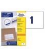 Etikett AVERY A5 210x148mm 200/FP