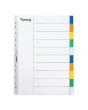 Plastregister LYRECO A4 10-flik otryckta