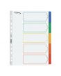 Kartongregister LYRECO A4 5-flik