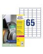 Etikett AVERY 38x21mm WH 3250/FP