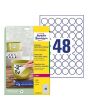 Etikett AVERY H/Duty 30mm rund 960/FP