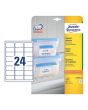 Etikett AVERY FREEZER 63,5x33,9mm 600/FP