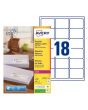 Etikett AVERY RECYCLED 63,5x46,6mm 1800/FP