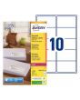 Etikett AVERY RECYCLED 99,1x57mm 1000/FP