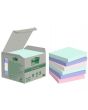 Notes POST-IT 100%recy 76x76mm sort.f 6/FP