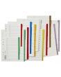 Pappregister BRIGHTOFFICE 1-12 grön 10/FP