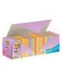 Notes POST-IT Z-Notes Super Sticky 76x76 6 färger 24/FP