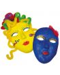 Ansiktsmask i papp 12/fp