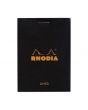 Anteckningsbok RHODIA A7 80b linj svart
