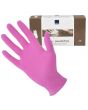 Nitrilhandske puderfri rosa XL 100/FP