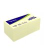 Notes sticky LYRECO 75x75mm 100b gul 12/FP