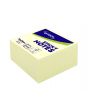 Notes Sticky LYRECO kub 75x75mm gul