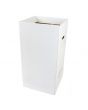 Papperskorg well 380x350x740mm vit