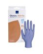 Nitrilhandske ABENA Low Derma XL 20/fp