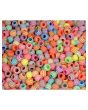 Plastpärla pastell ränder 1500/fp