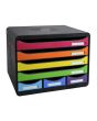 Blankettbox EXACOMPTA Harlequin 7 lådor